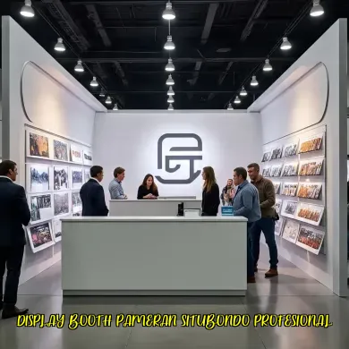 display booth pameran situbondo profesional